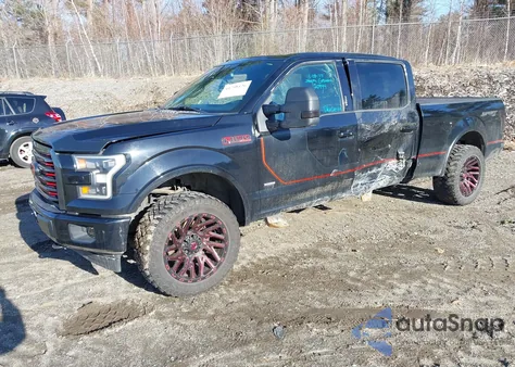 2017 Ford F-150 Lariat из США, поврежденный, VIN 1FTFW1EG0HFB57427